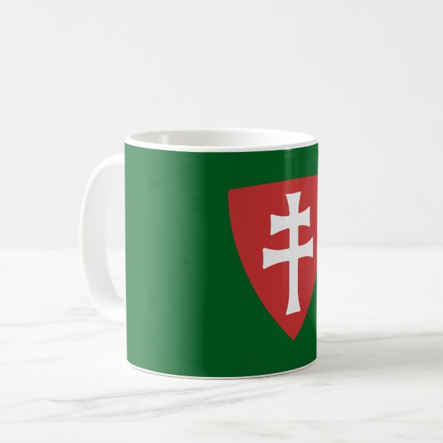 Mug saint stephen croix hongroise symbole hongrie roi (Devant gauche)