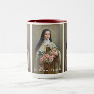 Mug Saint-Thérèse de Lisieux la Petite Fleur (BJE 01)