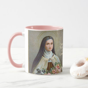 Mug Saint-Thérèse de Lisieux la Petite Fleur (BJE 01)