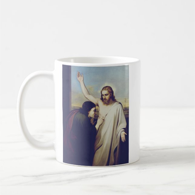 Mug Saint Thomas doutant par Silvestro Lega (Gauche)