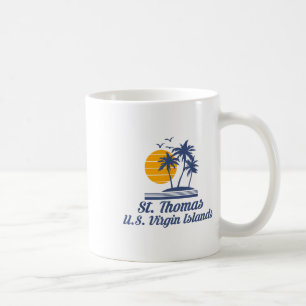 Mug Saint Thomas Us Virgin Islands Plage Caraïbes