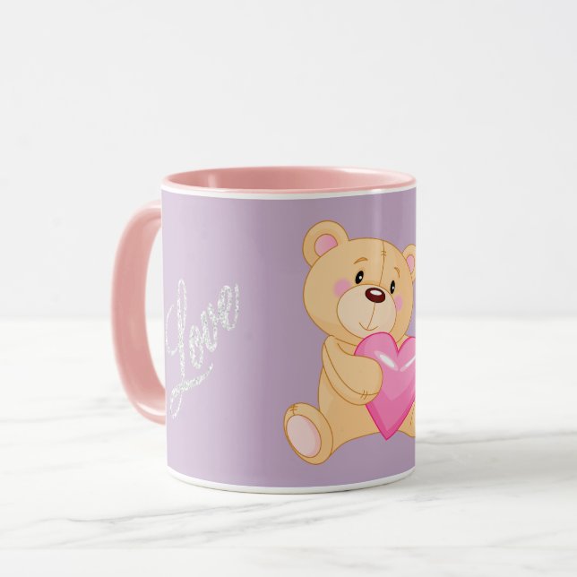 Mug Saint Valentin (Devant gauche)