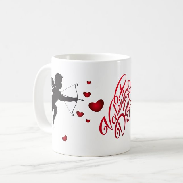 Mug Saint Valentin (Devant gauche)