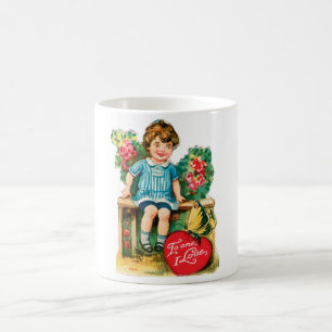 Mug Saint-Valentin antique