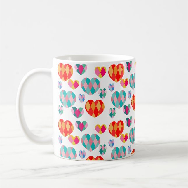 Mug Saint Valentin Art déco (Gauche)