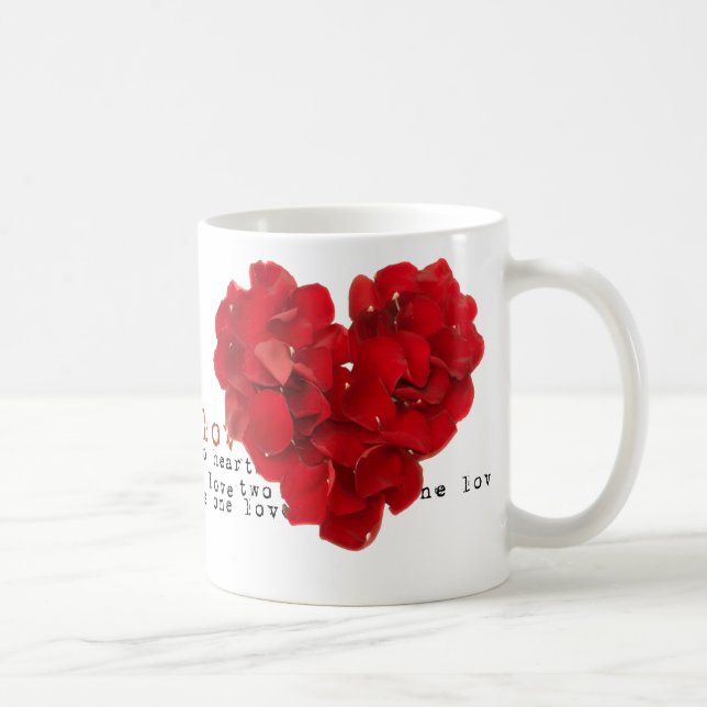 Mug Saint-Valentin Cœur (Droite)