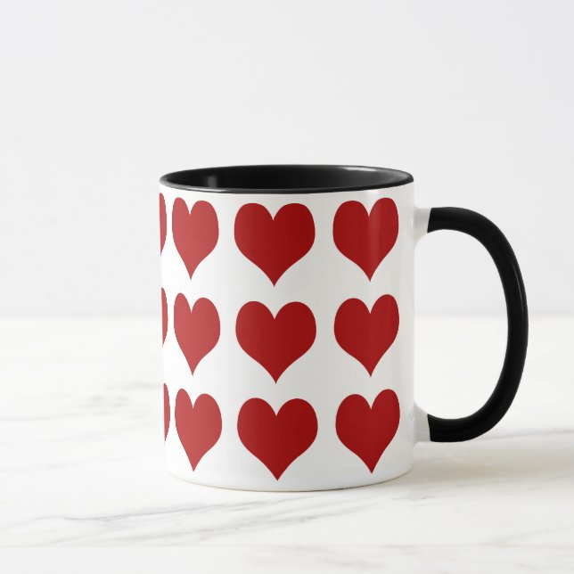 Mug Saint Valentin Coeur (Droite)
