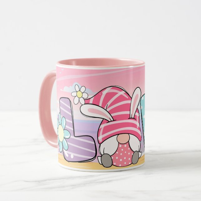 Mug Saint Valentin Gnome  (Devant gauche)