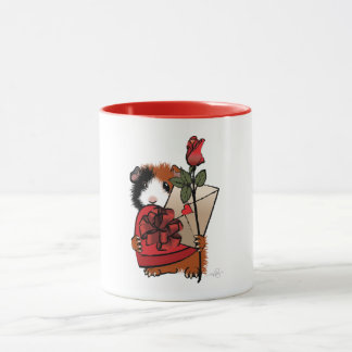 Mug Saint Valentin Guinée amour porc