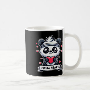 Mug Saint Valentin Je vole Coeurs Panda Ours Mignonne