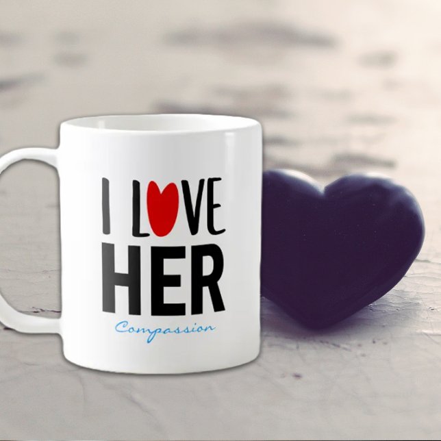 Mug Saint-Valentin personnalisé  (Créateur téléchargé)