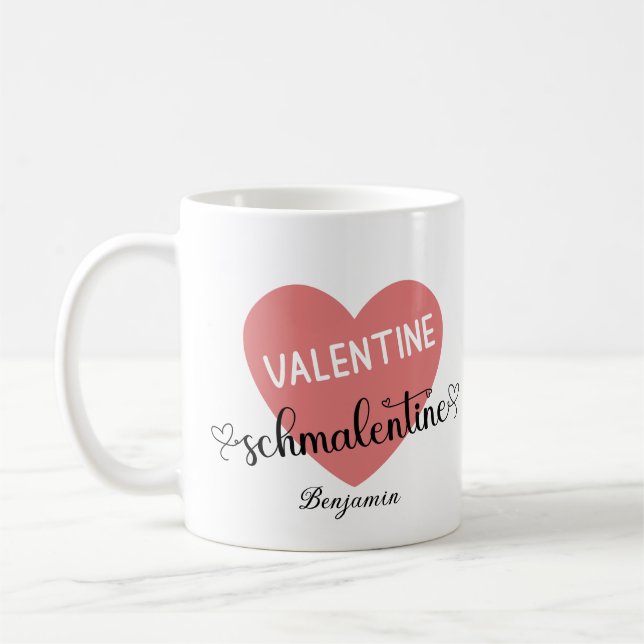 Mug Saint Valentin Schmalentine Anti Valentine (Gauche)