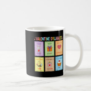 Mug Saint-Valentin Six Syllabes Phonétique Éducatif En