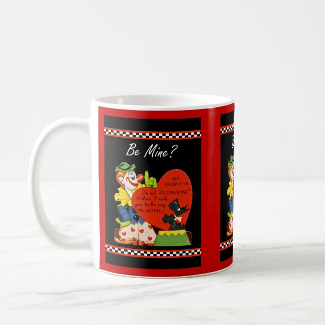 Mug Saint-Valentin Terrier Écossais Ne Rigole Pas (Gauche)