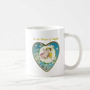 Mug Saint-Valentin victorien sur les anges des cadeaux