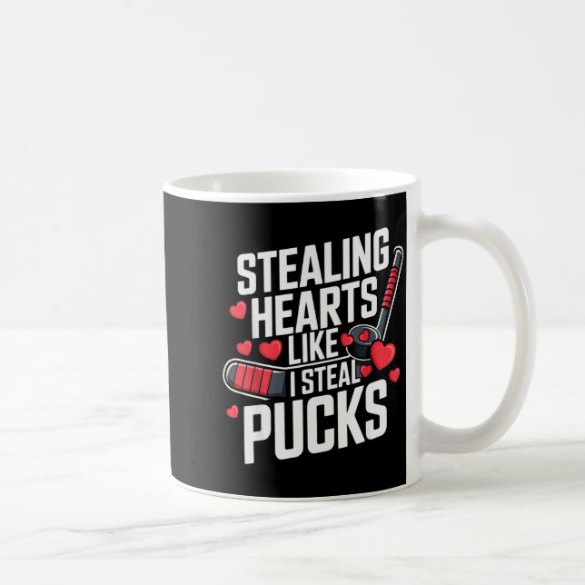 Mug Saint-Valentin Voleurs de cœurs comme je vole des  (Droite)