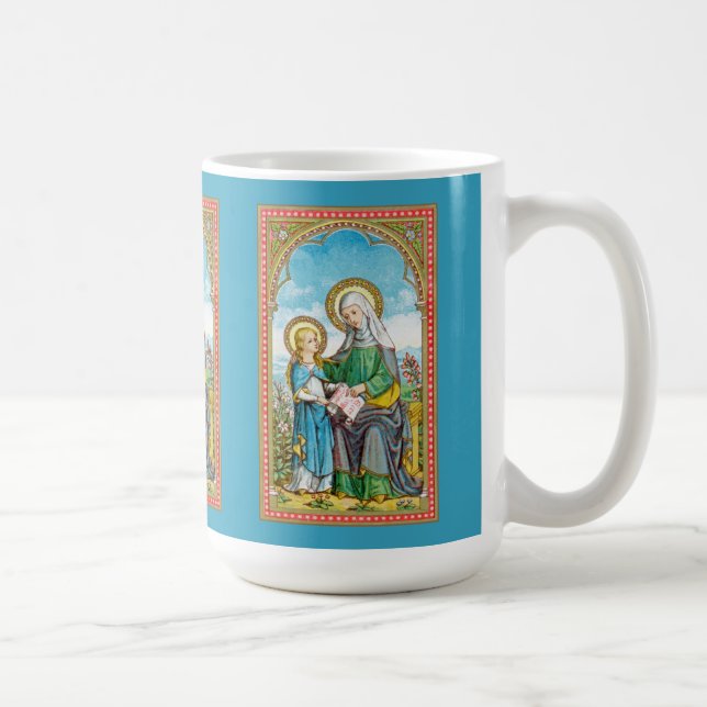Mug Sainte-Anne néogothique et Marie jeune (SAU 29) (Droite)
