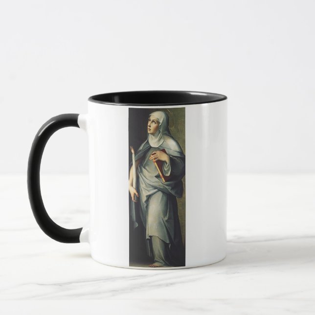 Mug Sainte Brigitte de Suède Mystique médiévale (Gauche)