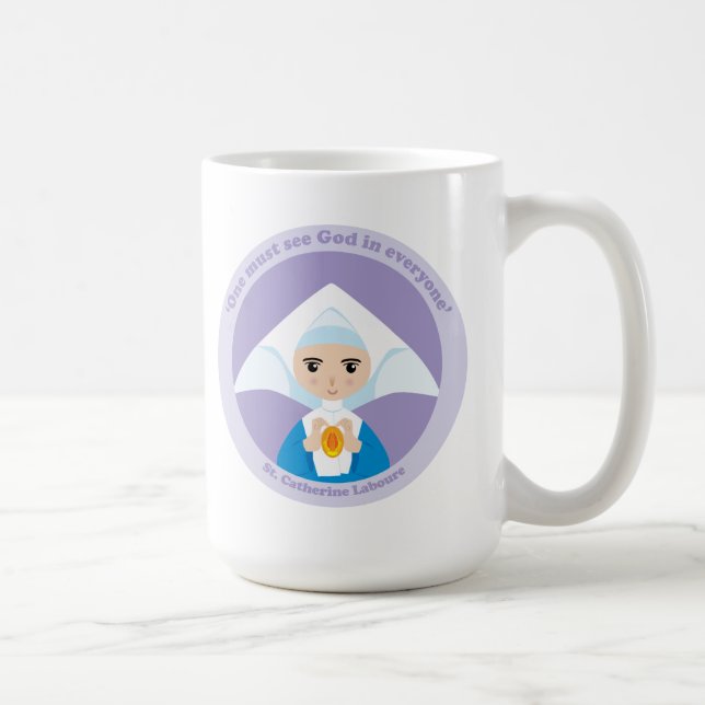 Mug Sainte Catherine Laboure (Droite)
