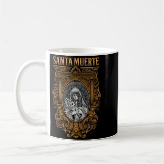 Mug Sainte Mort mexicaine déesse féminine Crâne de suc