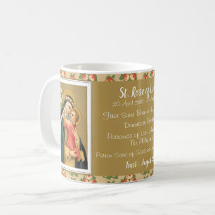 Mug Sainte Rose de Lima et l'Enfant Jésus (M 023)