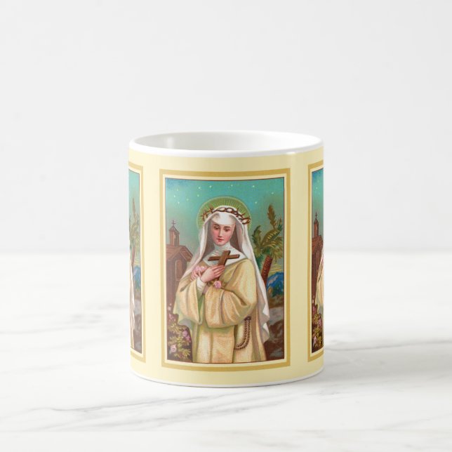 Mug Sainte Rose de Lima la nuit (M 024) (Centre)