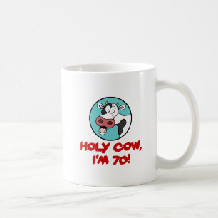 Mug Sainte vache J'ai 70 ans