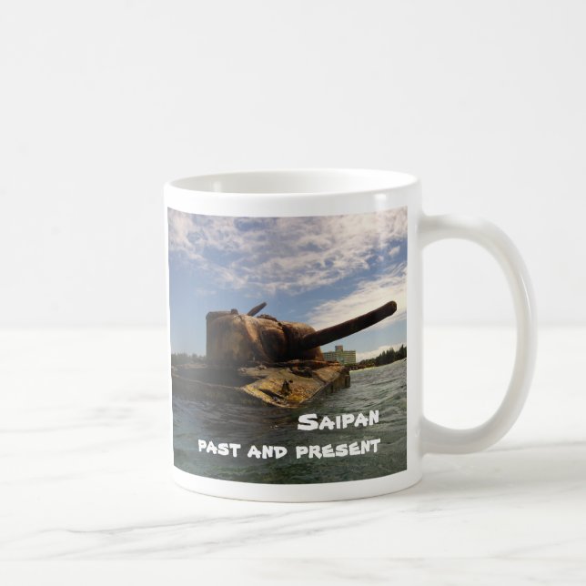 Mug Saipan passé et présent (Droite)