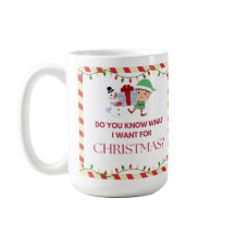 "Sais ce que je veux pour Noël ?"