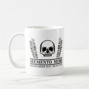 Mug Saisir le jour Memento Mori crâne