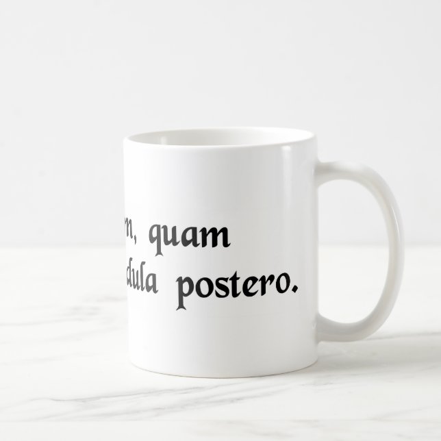 Mug Saisissez le jour, confiance le moins possible (Droite)