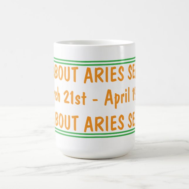 Mug Saison Aries (Centre)