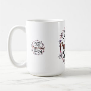 Mug Saison Citrouille 2025 - Joli cadeau d'automne