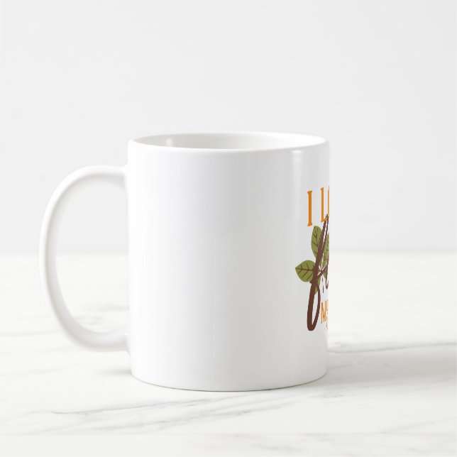 Mug Saison d'automne Accueil & Collection cadeaux | Mu (Gauche)