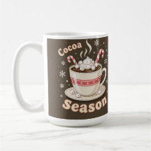 Saison de cacao chaud vacances joyeux noël