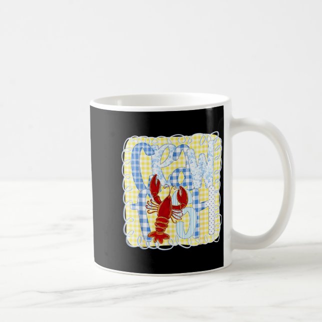 Mug Saison de écrevisses chic drôle hommes fruits de m (Droite)