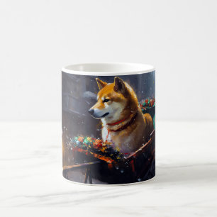 Mug Saison de Noël de Shiba Inu