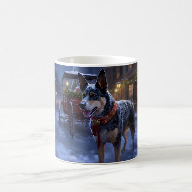Mug Saison de Noël des bovins australiens (Centre)