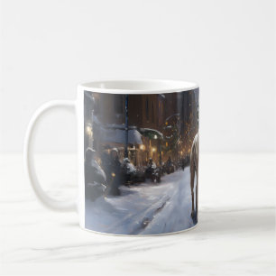 Mug Saison de Noël du American Staffordshire