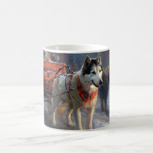 Mug Saison de Noël du Malamute de l'Alaska