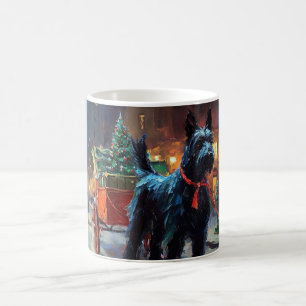 Mug Saison de Noël du Terrier écossais