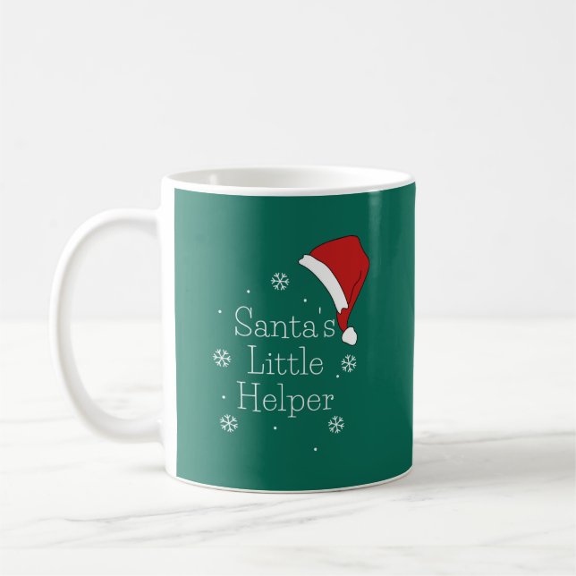 Mug Saison de vacances, Joyeux Noël, Père Noël Little  (Gauche)