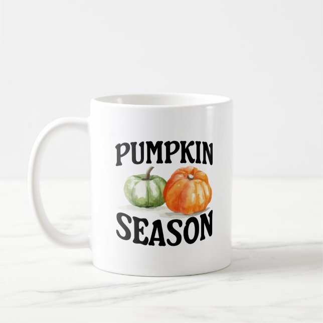 Mug Saison des citrouilles automne (Gauche)