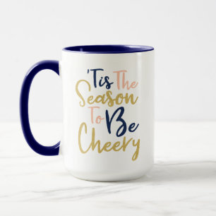 Mug Saison D'Être Gourmande   Écriture manuscrite tend