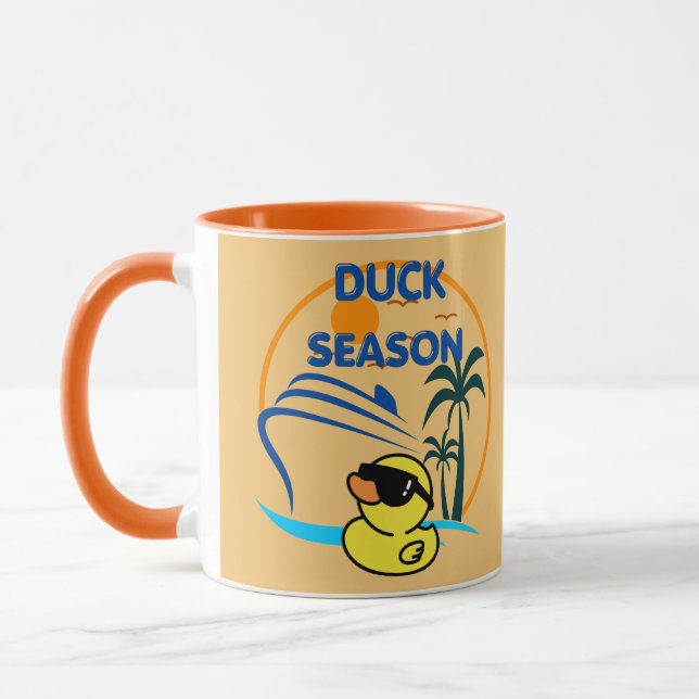 Mug Saison du canard en caoutchouc (Gauche)