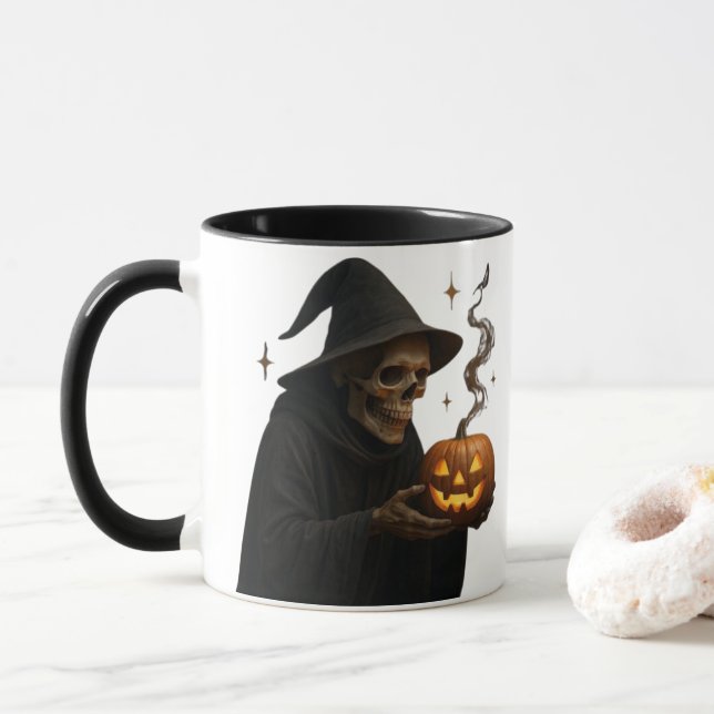 Mug Saison éffrayante (Avec donut)