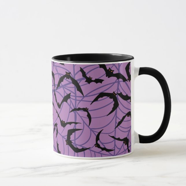 Mug Saison Éffrayante de Bat Halloween (Droite)