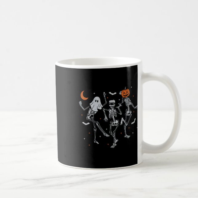 Mug Saison Éffrayante de Dancing Skeleton (Droite)