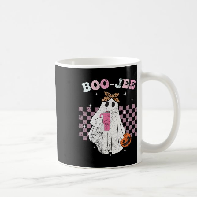 Mug Saison éffrayante mignonne Fantôme Halloween Costu (Droite)