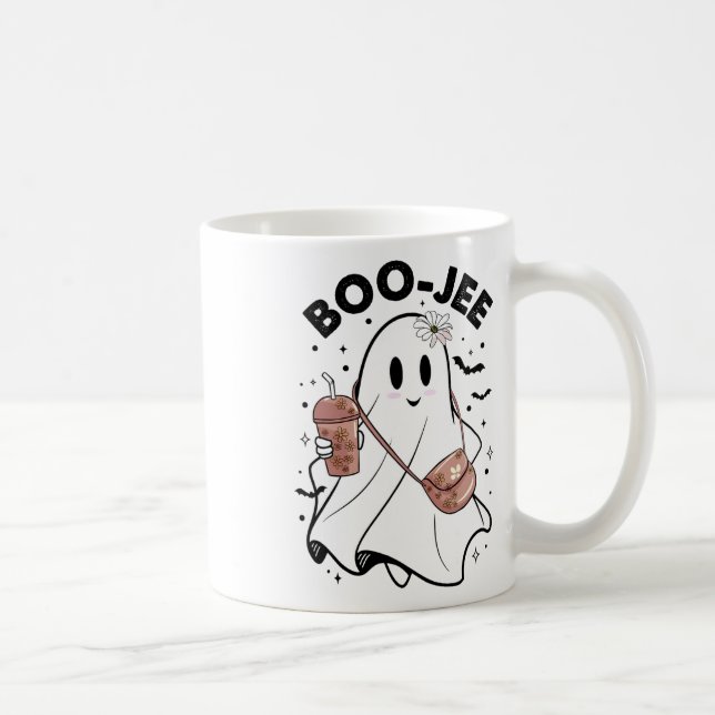 Mug Saison éffrayante mignonne Fantôme Halloween Costu (Droite)